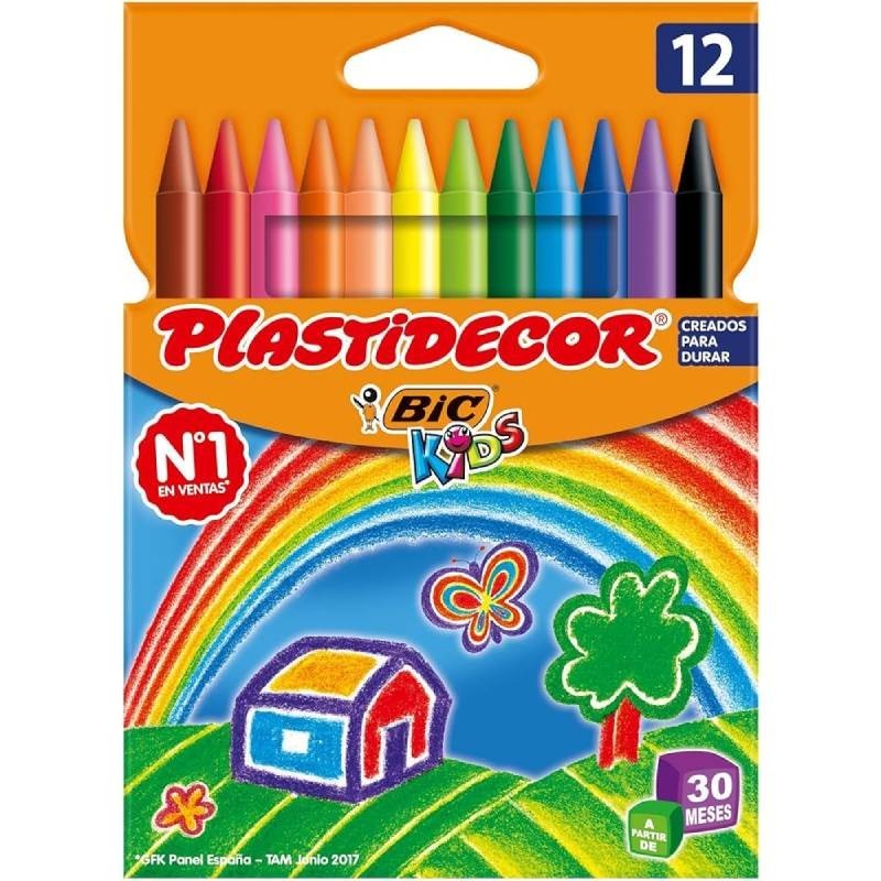 Plastidecor 12 colores